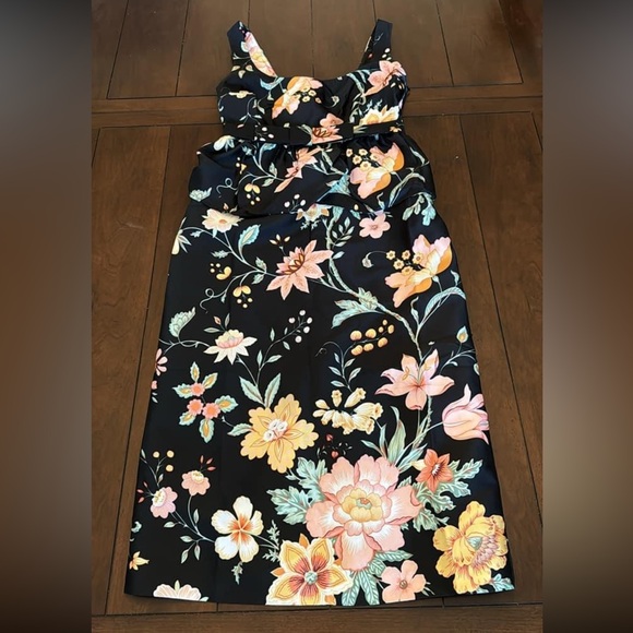 NWT Tuckernuck Floral Peplum Dress - Picture 2 of 2